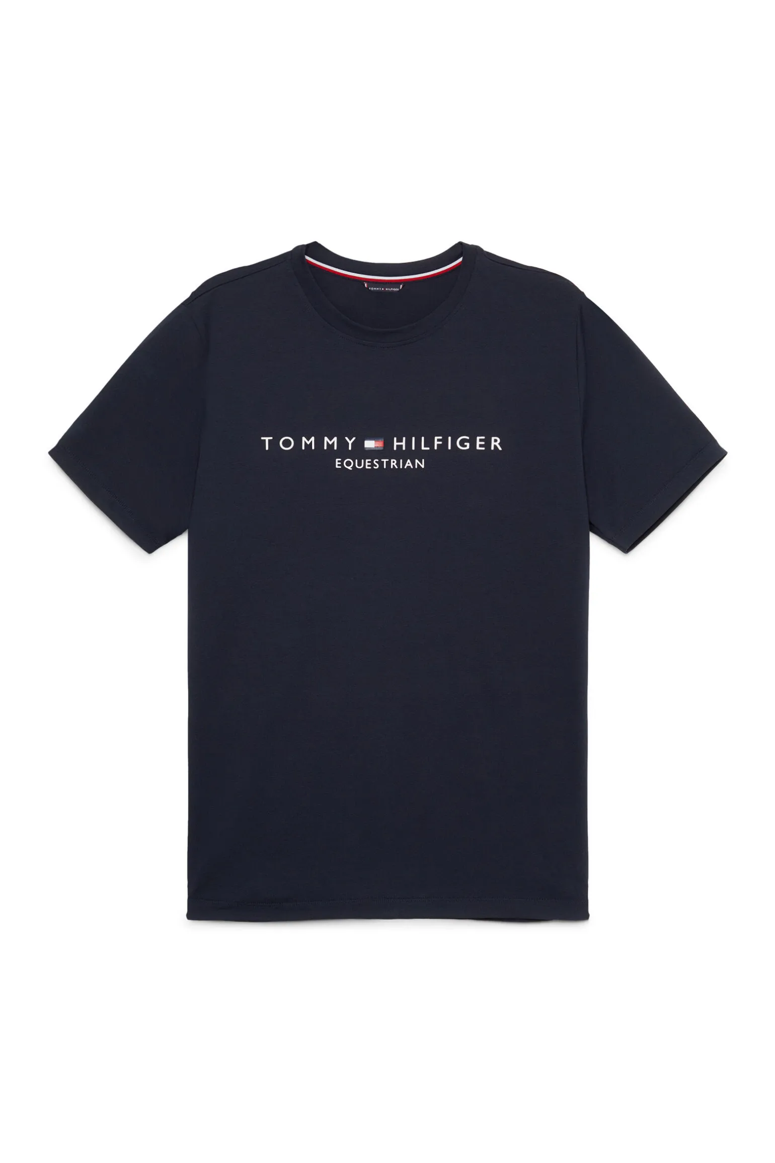 Tommy Hilfiger Equestrian Williamsburg T-skjorte med grafisk trykk og korte ermer