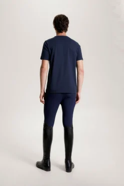 Tommy Hilfiger Equestrian Williamsburg T-skjorte med grafisk trykk og korte ermer