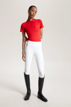 Tommy Hilfiger Equestrian Harlem Polo-skjorte med korte ermer og logo