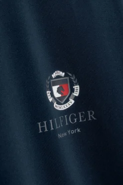 Tommy Hilfiger Equestrian Performance Crest herre t-skjorte med trykk