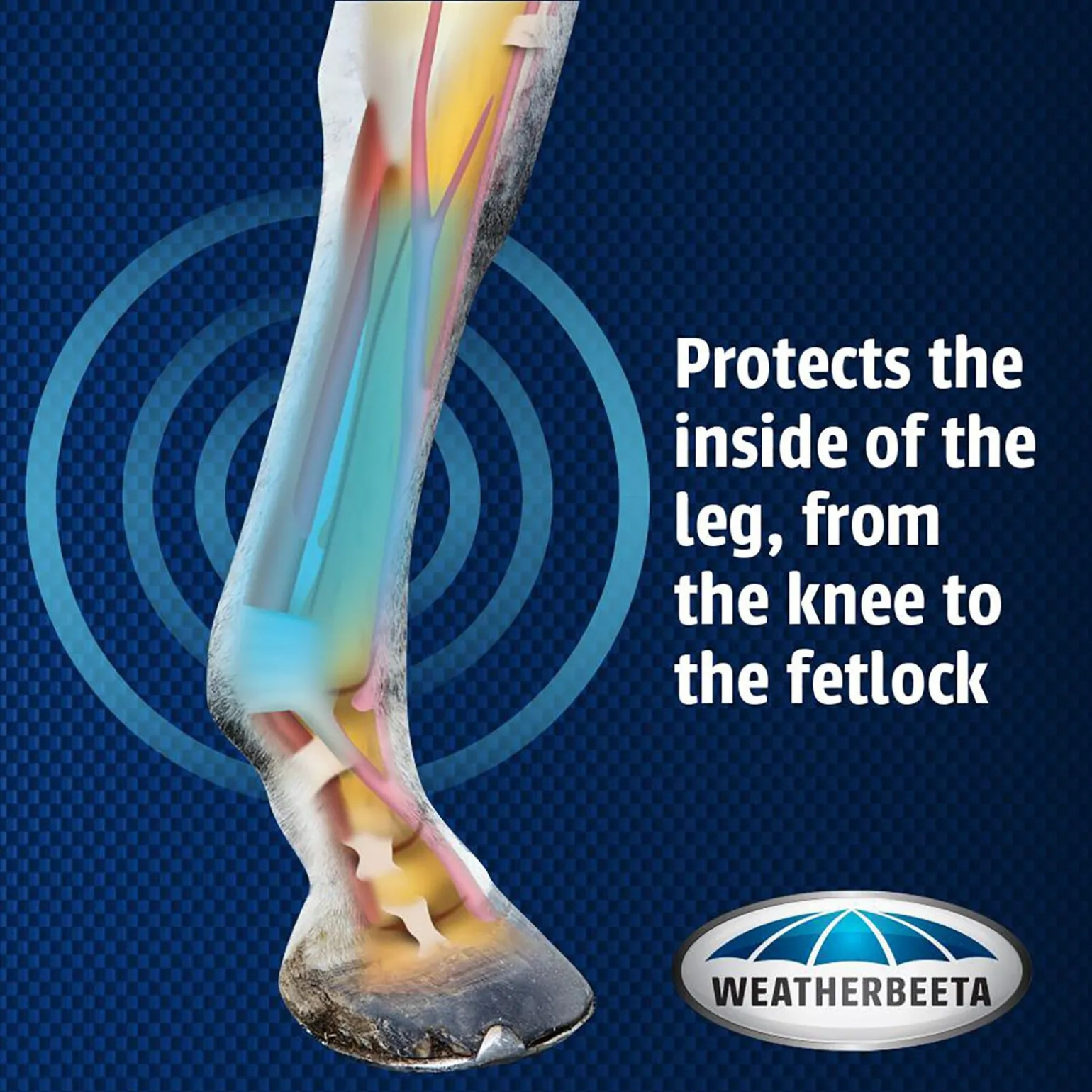 Weatherbeeta senebelegg med ekte ullfôr